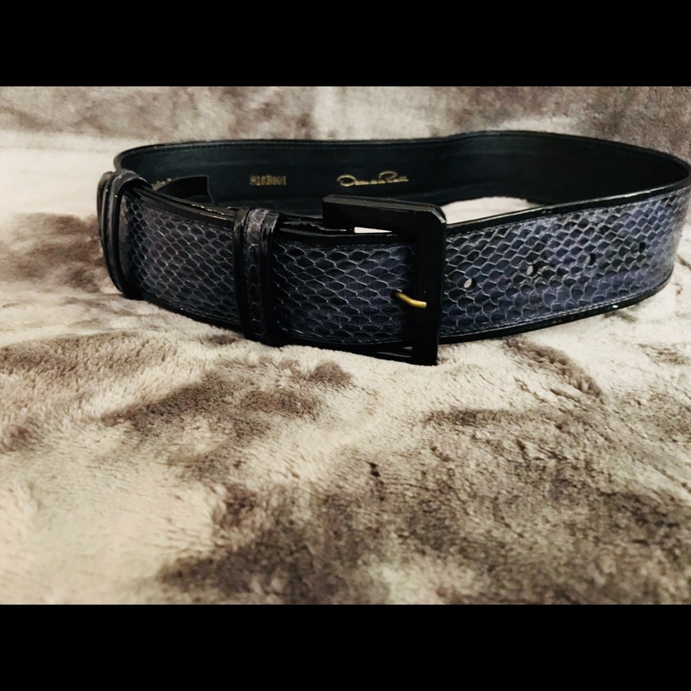 Oscar de la Renta belt